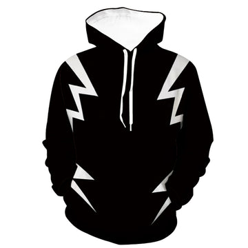 Anime My Hero Academia Denki Kaminari Sudadera Cosplay Navidad Fiesta 3D Impreso